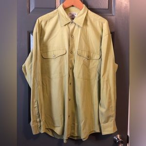 Vintage Banana Republic Adventure Outfitters Men’s Pearl Snap Button Down Large